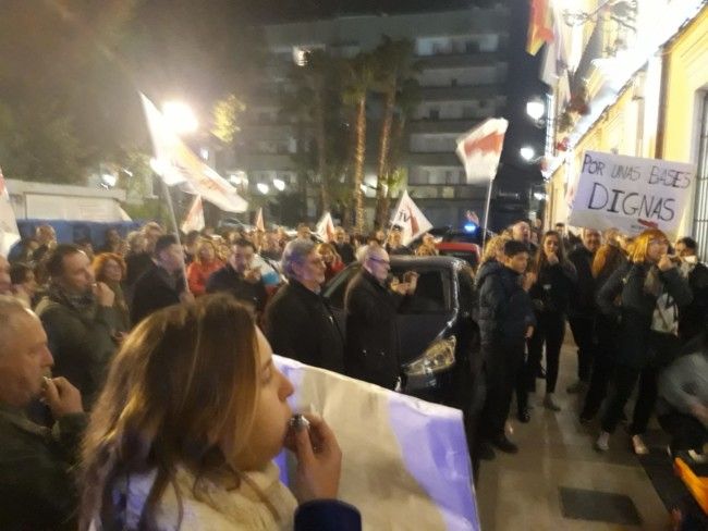 Manises concentración stas interinos