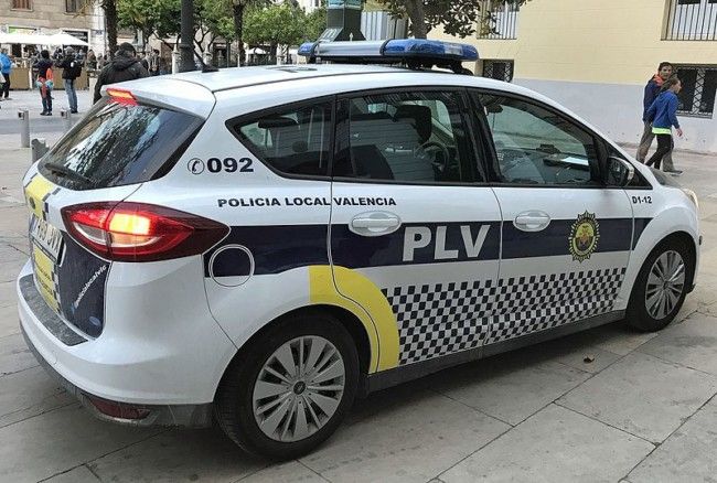 Policía Local Valencia coche