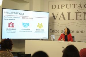Rebeca Torró presupuestos Diputacion 2019