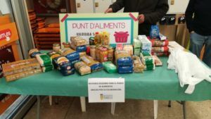 Recogida solidaria Punto Alimentos Torrent