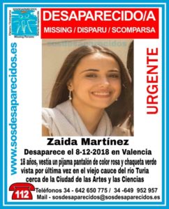 desaparecida Valencia