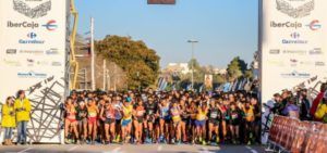Salida de la 10K Ibercaja en 2019