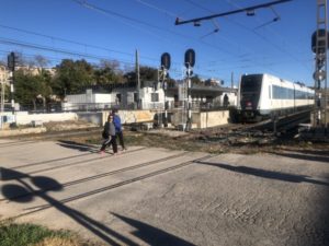 Paso a nivel estación Paterna
