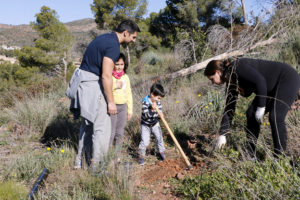 Día del Arbol en La Costera de Puçol