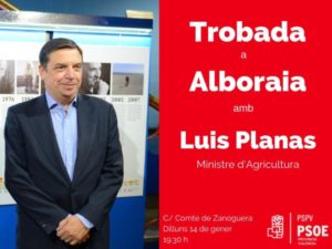 visita ministro agricultura a Alboraya
