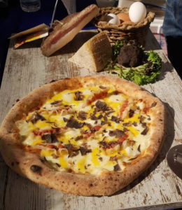 Il Cortile Pizza Cinco Texturas