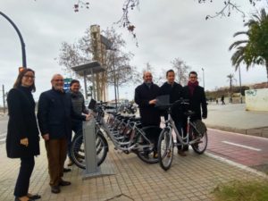 intercambiador bicicletas Horta Nord Valencia