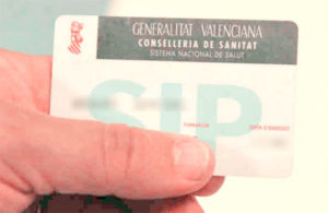 Tarjeta SIP Sanidad