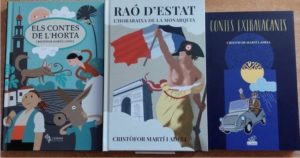 portada dels 3 llibres de Cristòfor Martí