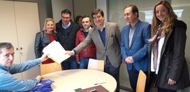 Entrega lista Ciudadanos Valencia