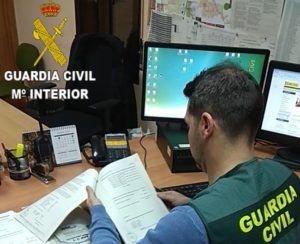 Guardia Civil estafa móviles