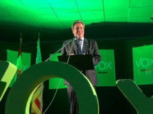 José María Llanos, presidente provincial de VOX Valencia