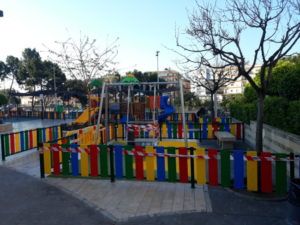 Parque inclusivo precintado Paiporta