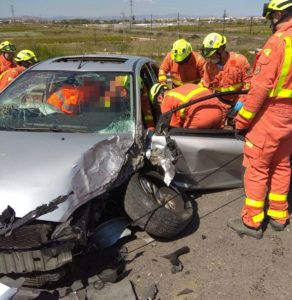 accidente coche Picanya