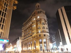 Antigua sede del Banco de Valencia en la calle Barcas, de la capital del Turia.
