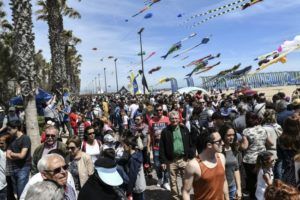 Festival de Cometas de Valencia, en la playa del Cabanyal