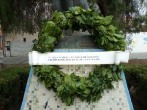 Meliana ret homenatge a l’escultor Juli Benlloch Casares en el seu centenari