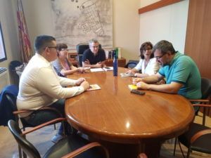 Xirivella reunion PSPV y Compromis
