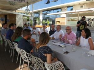 Alboraya reunion ayuntamiento empresarios playa