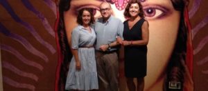 Gloria Tello, Rafa Company y Carmen Ninet.