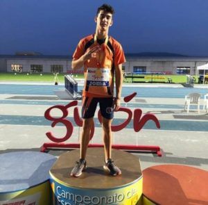 Hugo Leveque Campeon atletismo