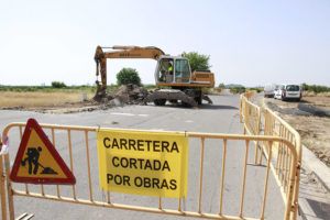 Puçol obras camí del Puig