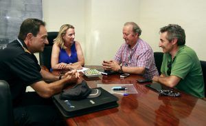 Puçol reunion Vuelta ciclista