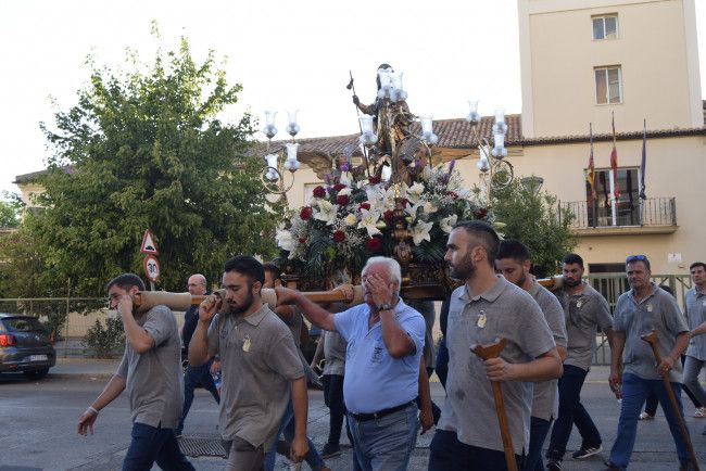 San Roque continúa su recorrido por barrios de Burjassot para volver el sábado a su Ermita