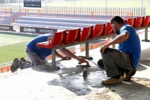 Torrent obras campo futbol Sant Gregori