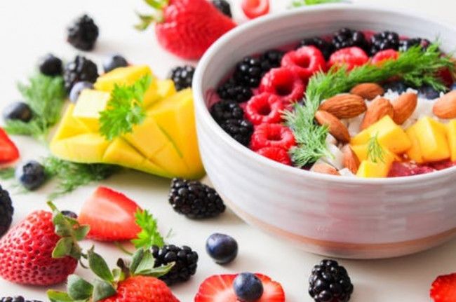 frutas dietas nutrición