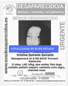 localizada desaparecida Torrent