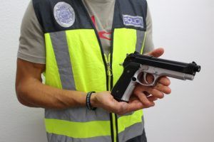 Policia Nacional pistola