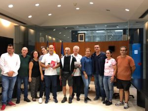 primer peregrino extranjero camino santo grial massamagrell