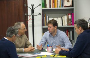 Andres Campos se reúne con ayto y clubs Godella