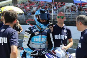 Héctor Garzo piloto de Paterna MotoE