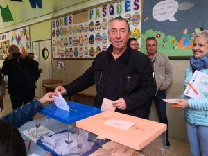 Joan Baldovi vota 10N