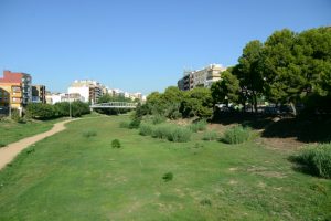 barranco de Chiva a su paso por Paiporta