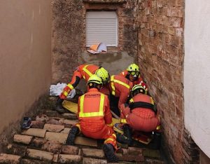 Bomberos rescate Xirivella