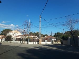 Líneas eléctricas Paterna