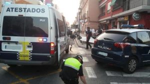 Policial Local Valencia furgoneta atestados