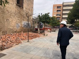 Silos obras visita Rafa García