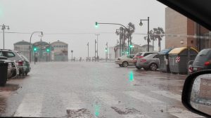 paseo maritimo valencia lluvia 2