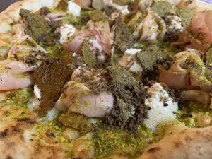 Pizza ganadora - Rosa de Pistacchio 1