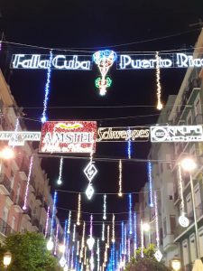 falla Cuba-Puerto Rico premio iluminación