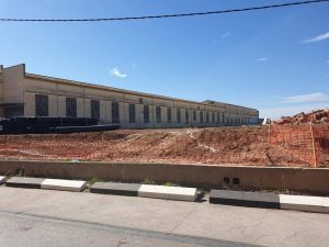 Foios obras antigua carretera Barcelona