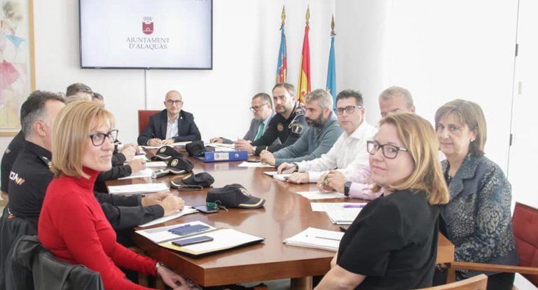 Alaquàs reuneix la seua Junta Local de Seguretat per a coordinar les festes falleres