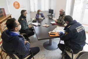 Reunión Ejercito de Tierra con ayuntamiento de Picassent