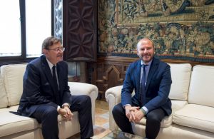 Toni Gaspar y Ximo Puig