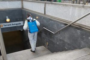 Torrent limpieza mobiliario urbano