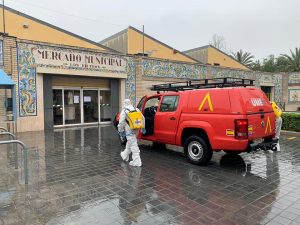 UME Manises desinfección